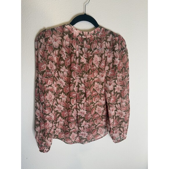 Veronica Beard Silk Ashlynn Blouse Size 8 NWT - Picture 4 of 7